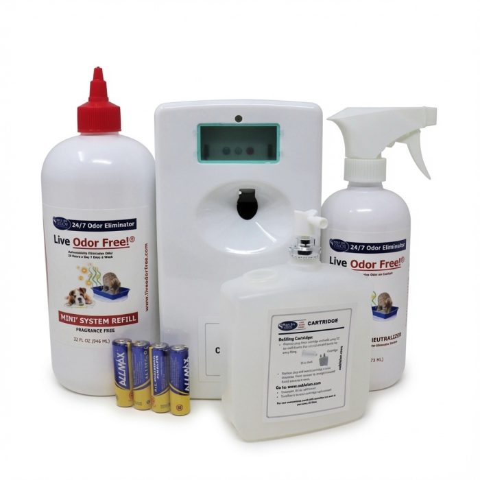 24/7 Litter Box Automatic Odor Eliminator --- Refill Kit